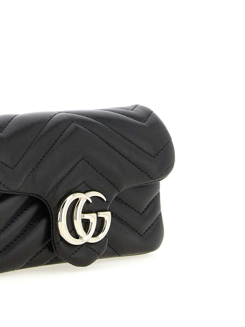Black Lamb Leather Shoulder Bag