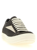 Brown Lamb Leather Low Top Sneakers