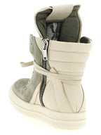 Bicolor Calfskin Athletic Sneakers