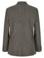 Gray Virgin Wool Two-Piece Suit