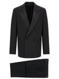 Black Virgin Wool Tuxedo