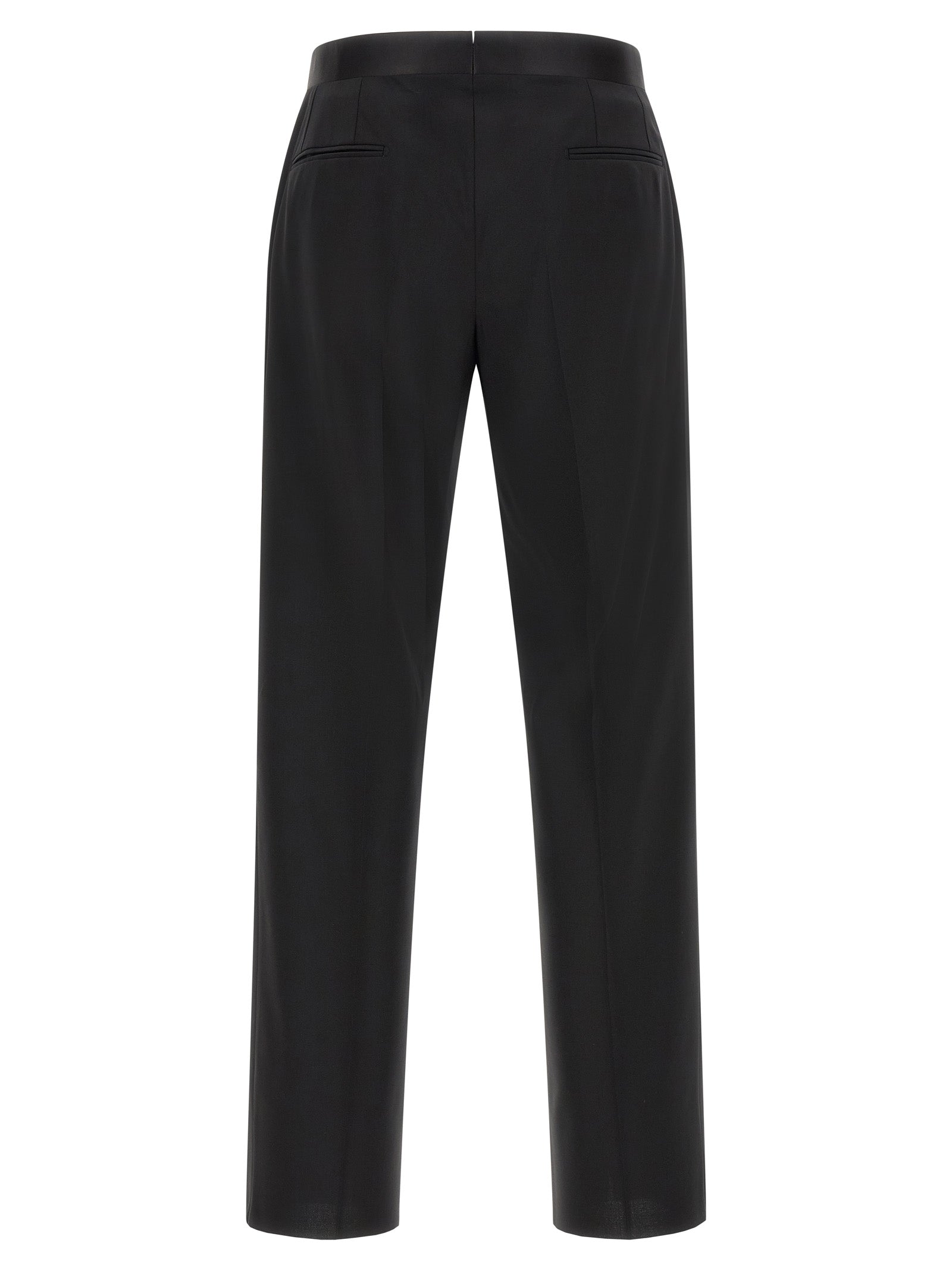 Black Virgin Wool Tuxedo