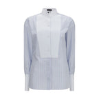 Blue Cotton Pattern Shirt