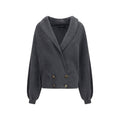 Gray Wool Oves Aries Cardigan