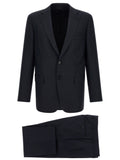 Blue Wool Two-Piece Suit