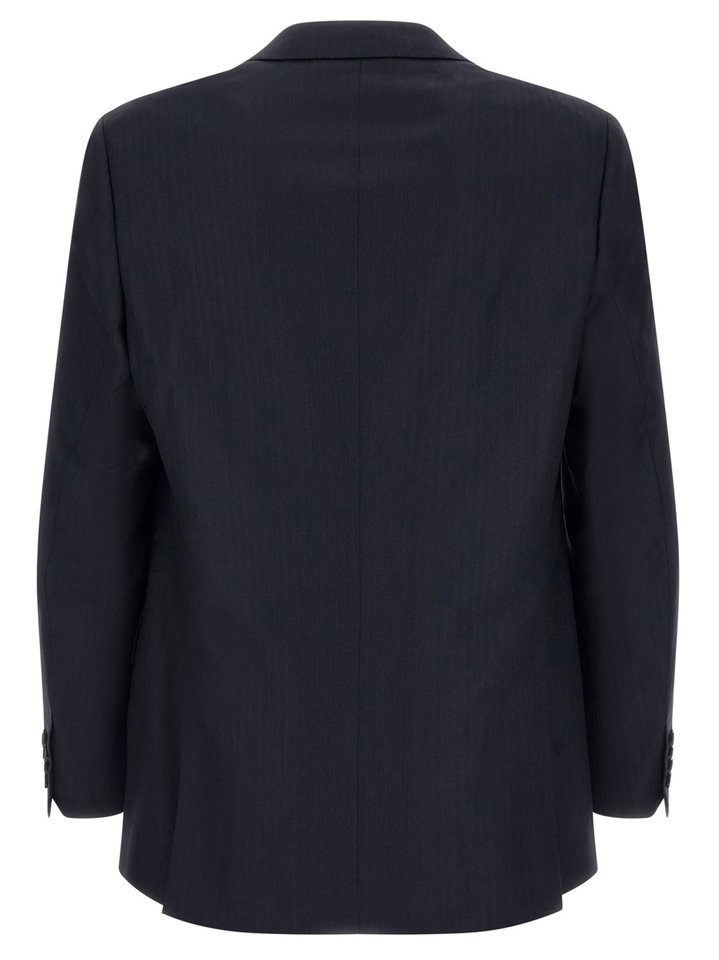 Blue Wool Two-Piece Suit