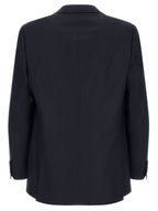 Blue Wool Two-Piece Suit