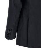Blue Wool Two-Piece Suit