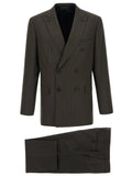Brown Wool Two-Piece Suit