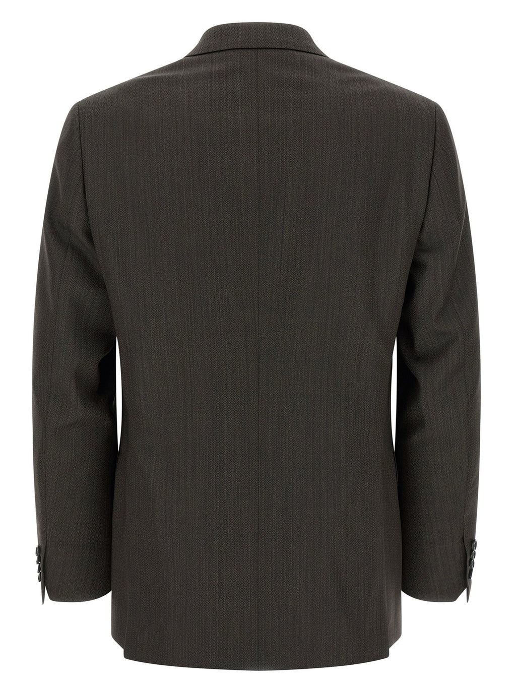 Brown Wool Two-Piece Suit
