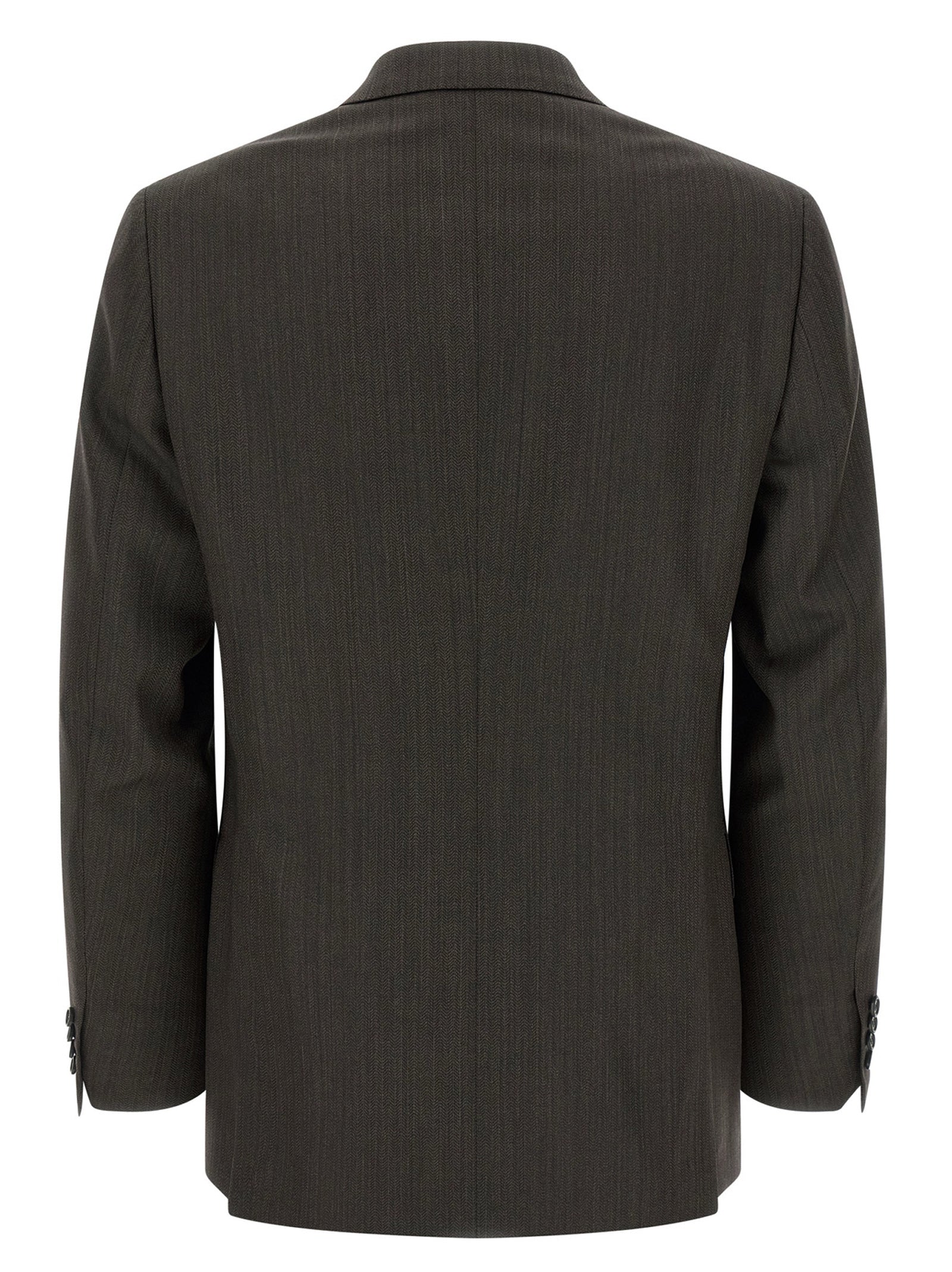 Brown Wool Two-Piece Suit