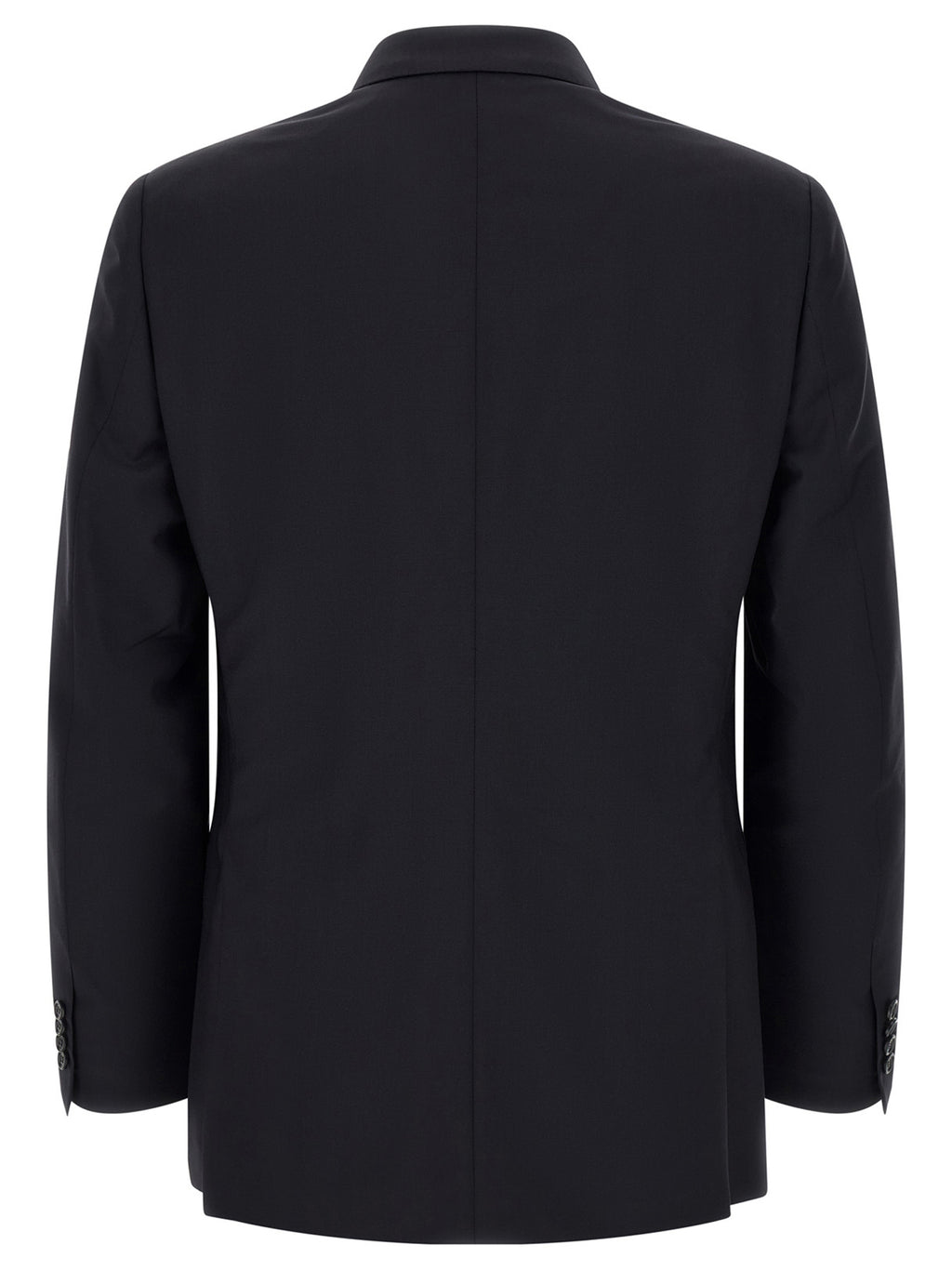 Blue Wool Two-Piece Suit