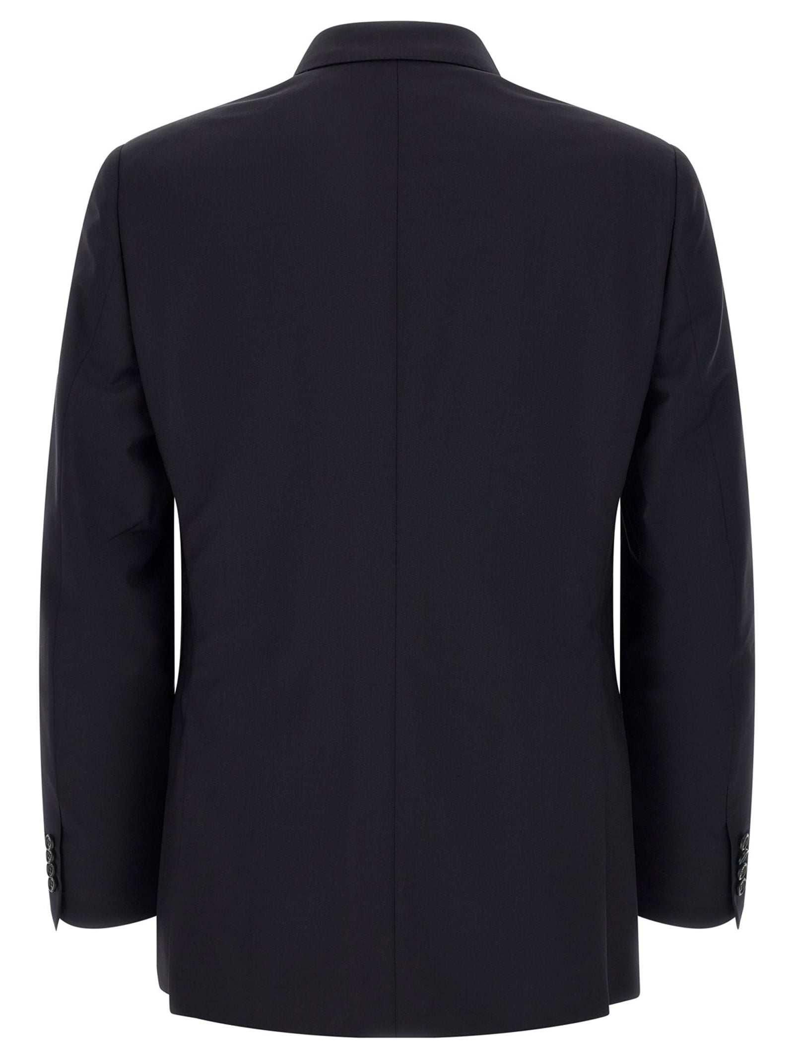 Blue Wool Two-Piece Suit