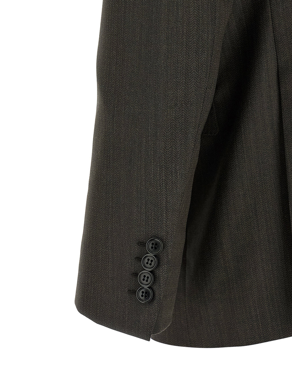 Brown Wool Two-Piece Suit