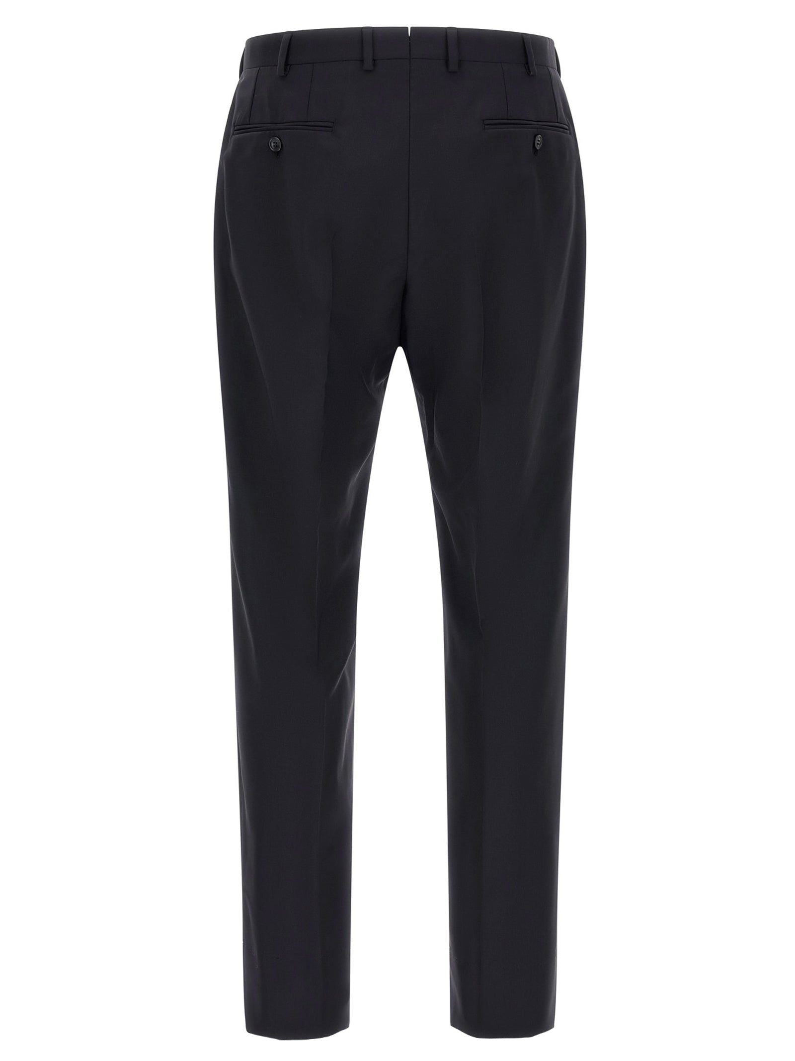 Blue Wool Two-Piece Suit
