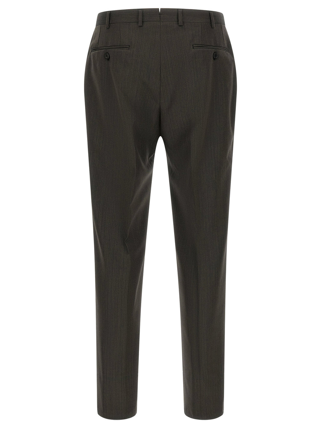 Brown Wool Two-Piece Suit