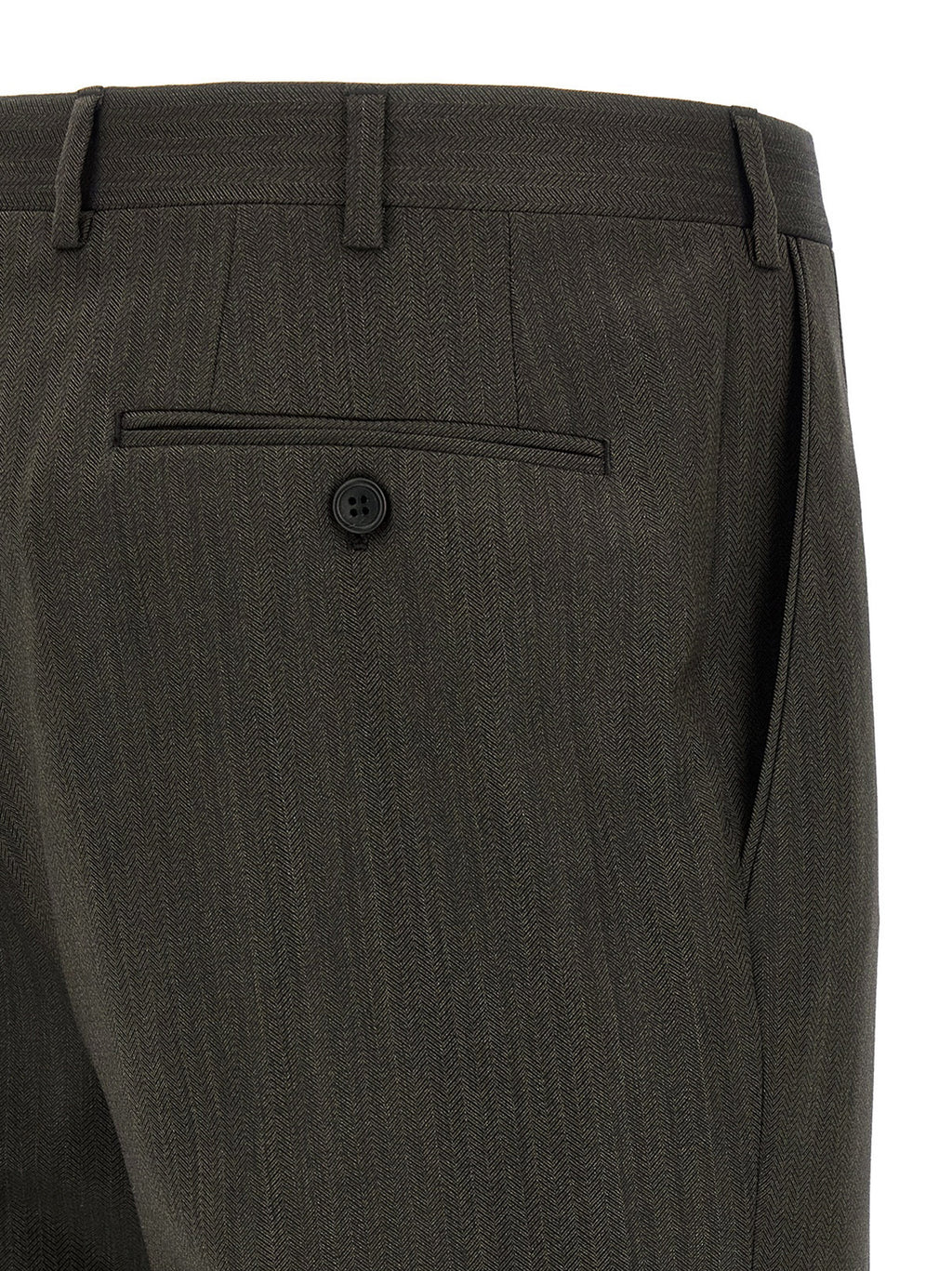 Brown Wool Two-Piece Suit