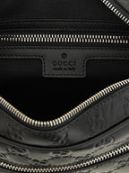 Black Calfskin Crossbody Bag