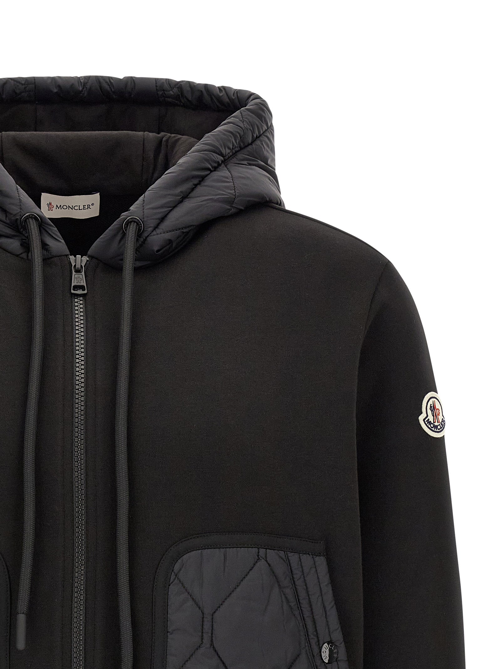 Black Polyamide Cardigan
