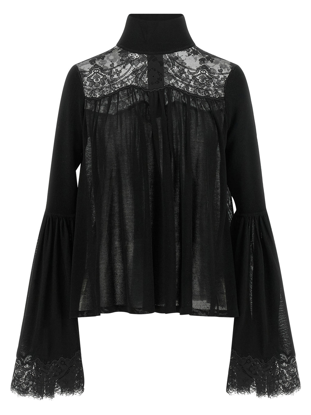 Black Lyocell Blouse