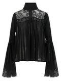 Black Lyocell Blouse