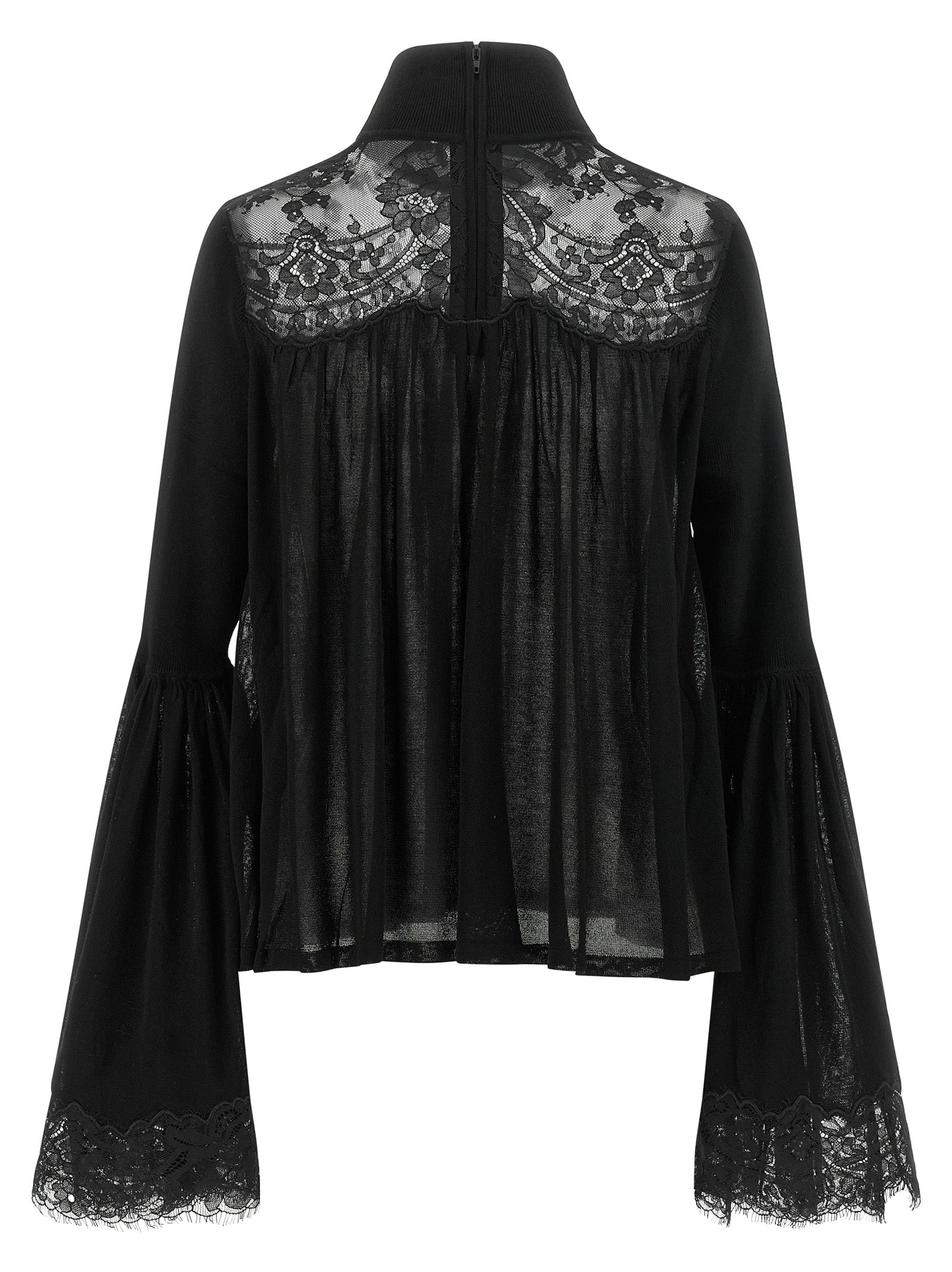 Black Lyocell Blouse