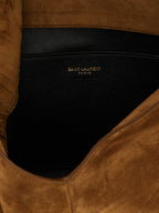 Brown Calfskin Clutch Bag