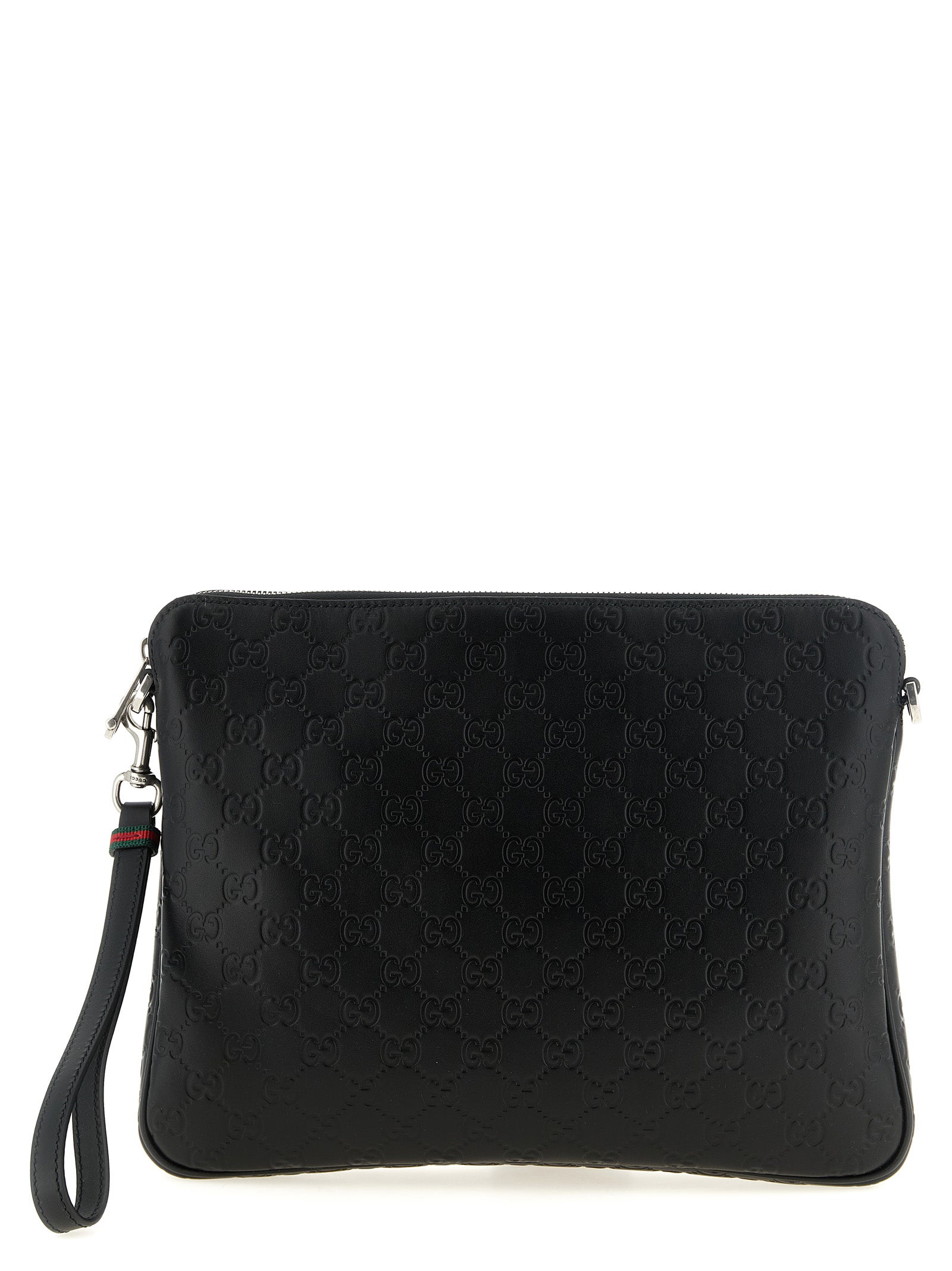 Black Calfskin Crossbody Bag