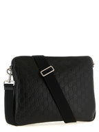 Black Calfskin Crossbody Bag