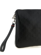 Black Calfskin Crossbody Bag