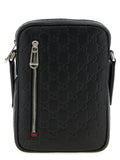 Black Calfskin Crossbody Bag
