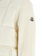 White Virgin Wool Full-Length Jacket