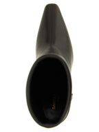 Brown Lamb Leather Ankle Boots