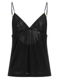 Black Viscose Tank Tops