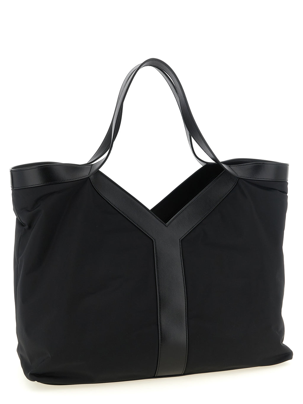 Black Calfskin Tote Bag