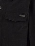 Black Cotton Blouse
