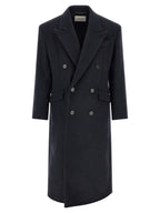 Blue Wool Coat