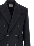 Blue Wool Coat