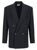 Blue Wool Blazer