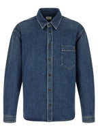 Blue Cotton Blouse