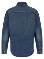 Blue Cotton Blouse
