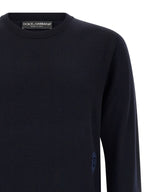 Blue Virgin Wool Cardigan