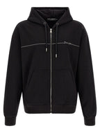 Black Cotton Sweatshirt