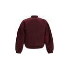 Bordeaux Nylon Bomber