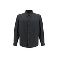 Black Polyester Pattern Shirt
