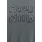 Gray Cotton Sweatshirt