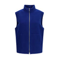 Blue Wool Oves Aries Sleeveless Jacket