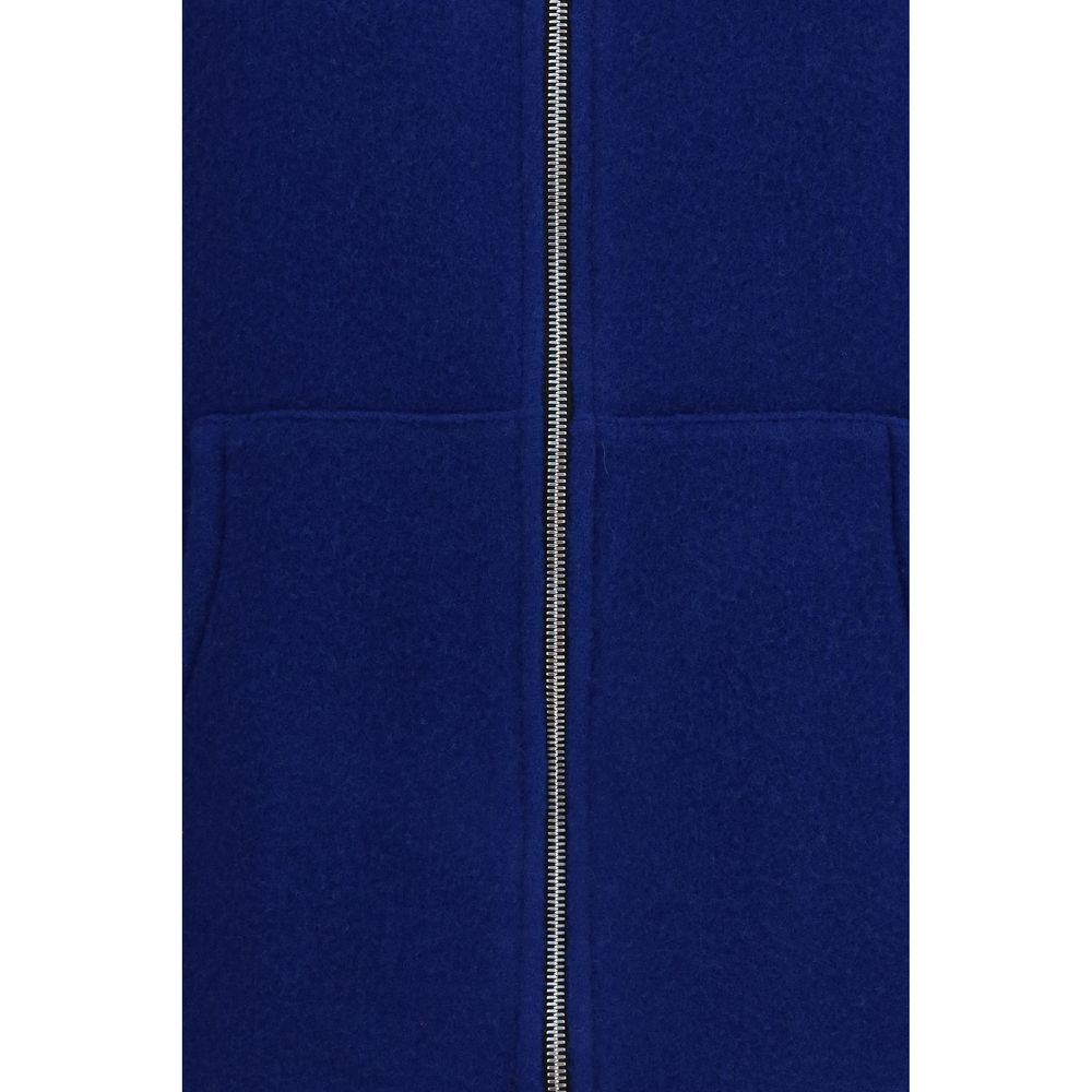 Blue Wool Oves Aries Sleeveless Jacket