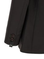 Brown Polyester Blazer