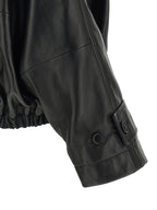 Black Lamb Leather Leather Jacket